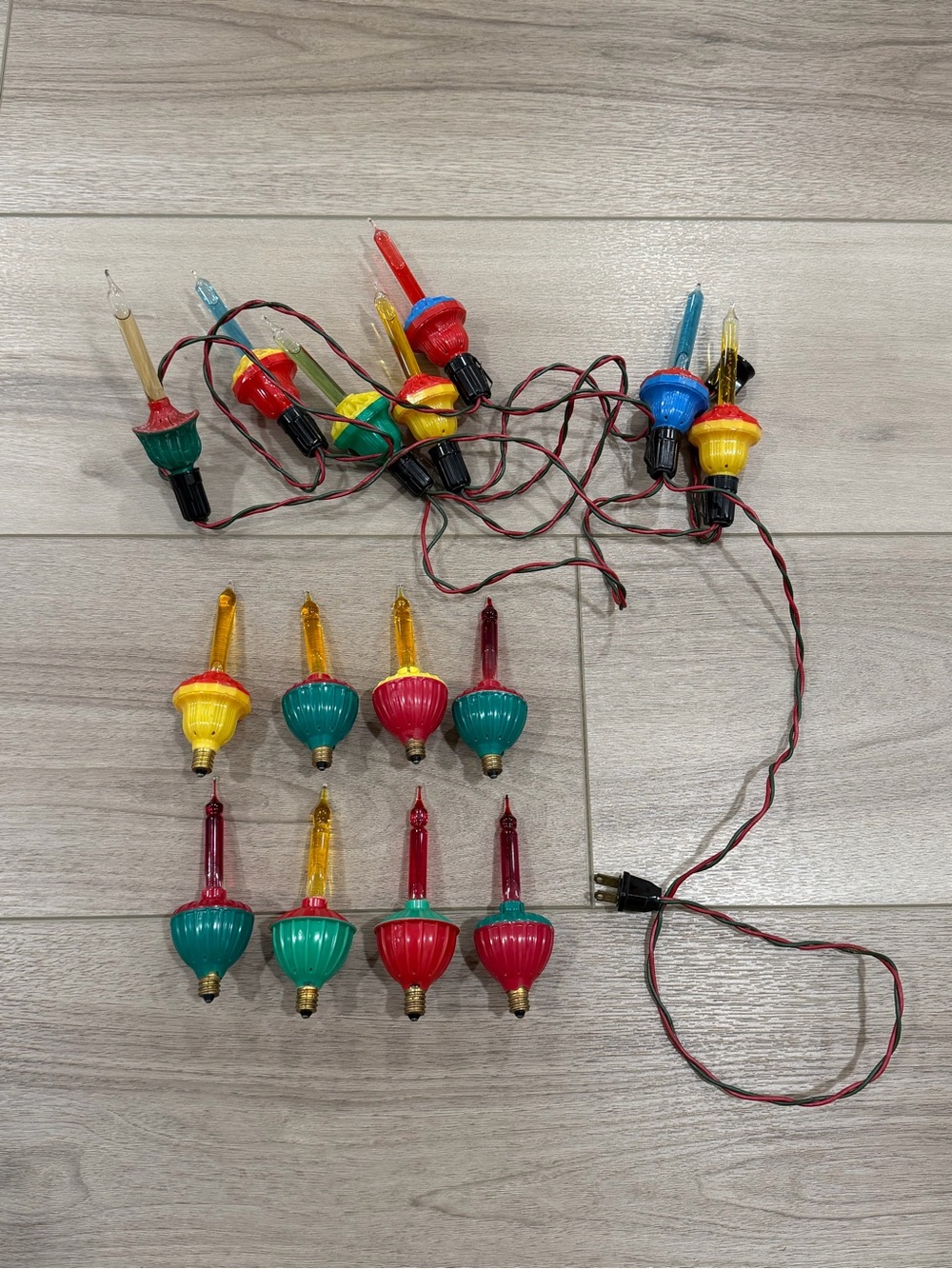 Vintage Bubble lights Christmas